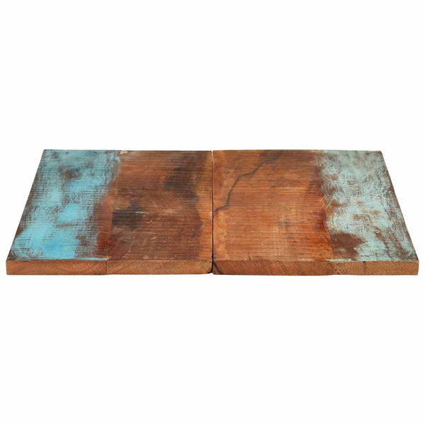 Tischplatte Rechteckig 70x90 cm 25-27 mm Altholz Massiv
