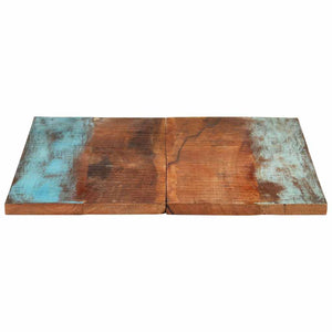 Tischplatte Rechteckig 70x90 cm 25-27 mm Altholz Massiv