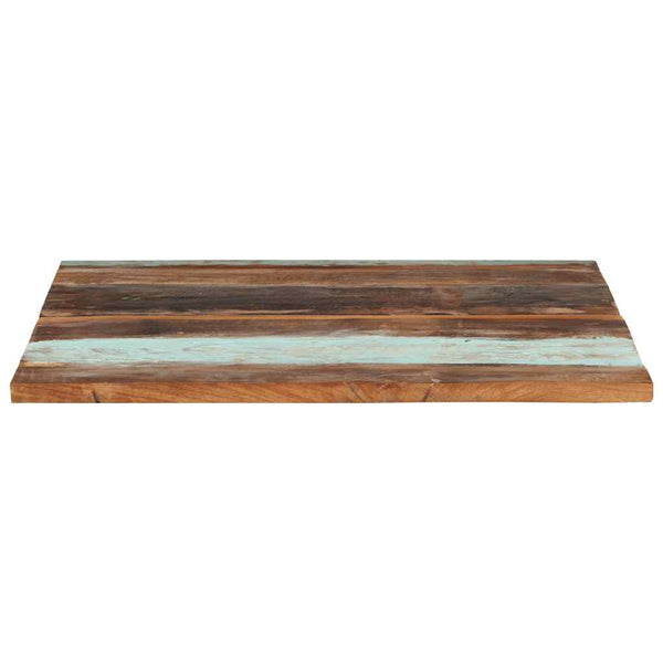 Tischplatte Quadratisch 80x80 cm 25-27 mm Altholz Massiv