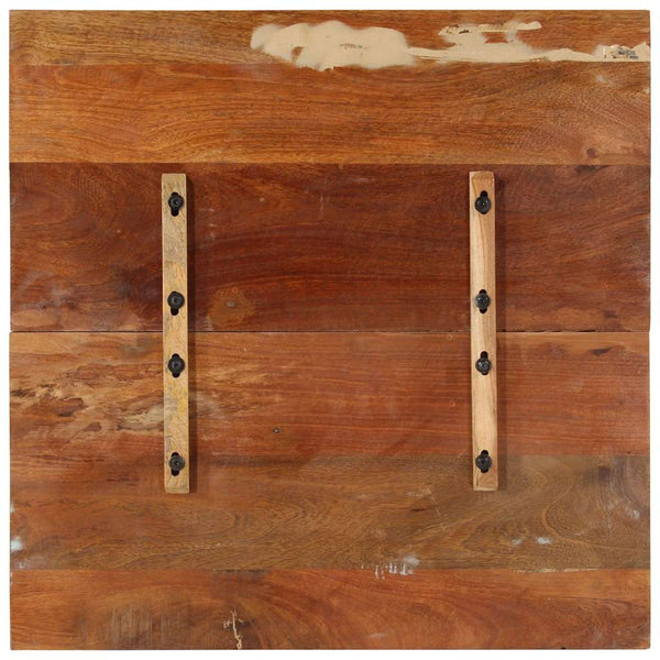 Tischplatte Quadratisch 80x80 cm 25-27 mm Altholz Massiv