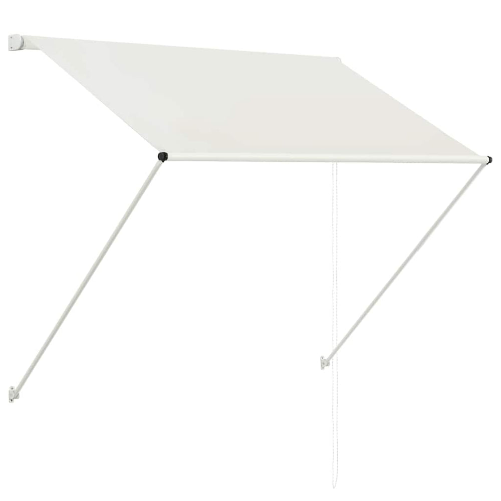 Einziehbare Markise 100×150 cm Creme