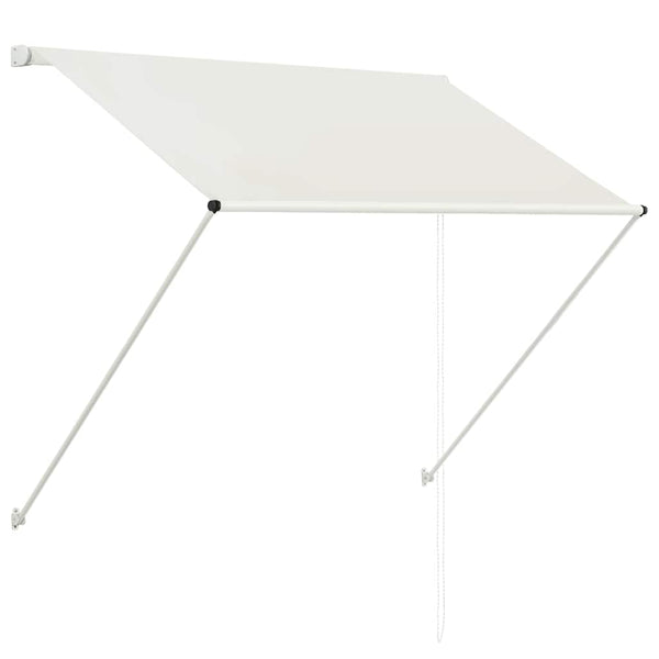 Einziehbare Markise 100×150 cm Creme