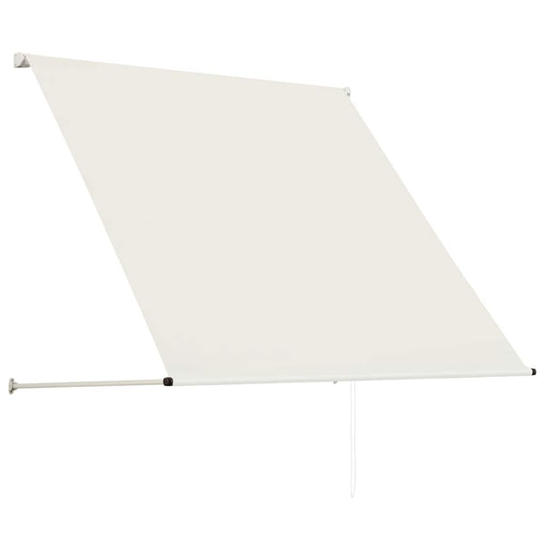 Einziehbare Markise 100×150 cm Creme