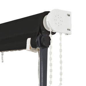 Einziehbare Markise mit LED 200×150 cm Anthrazit