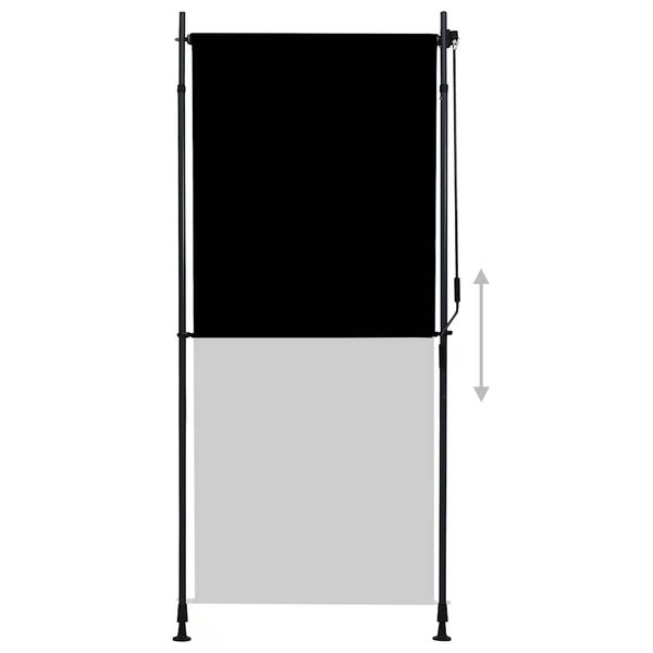Außenrollo 100 x 270 cm Anthrazit