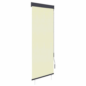 Außenrollo 60 x 250 cm Cremeweiß
