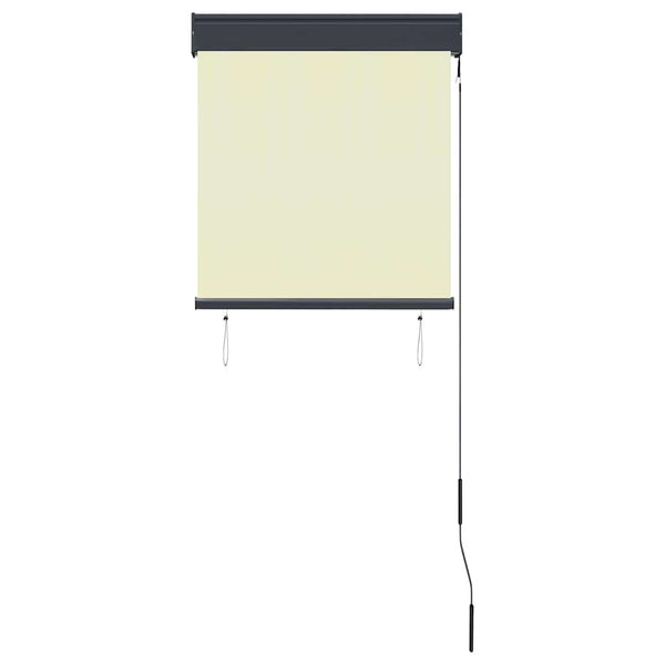 Außenrollo 60 x 250 cm Cremeweiß