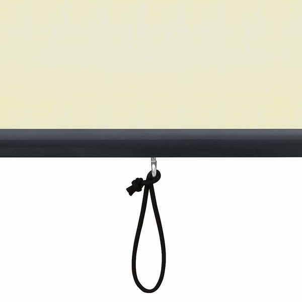 Außenrollo 60 x 250 cm Cremeweiß