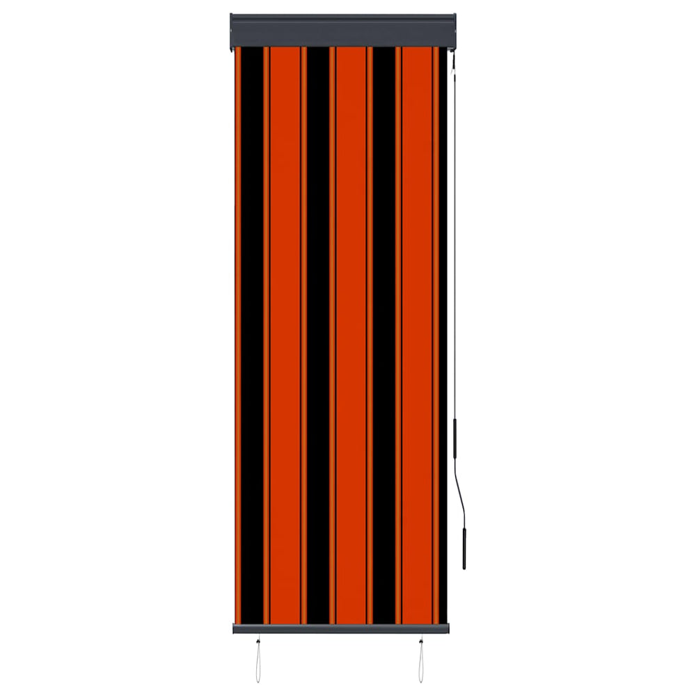 vidaXL Store extérieur 60 x 250 cm orange et marron