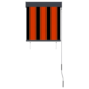 Außenrollo 60 x 250 cm Orange und Braun