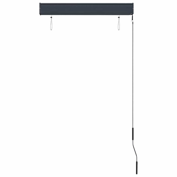 Außenrollo 80 x 250 cm Cremeweiß