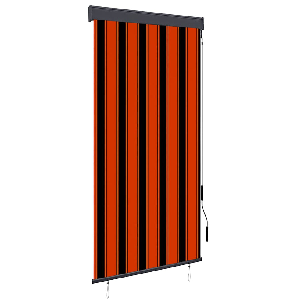 vidaXL Store d'extérieur 100 x 250 cm orange et marron