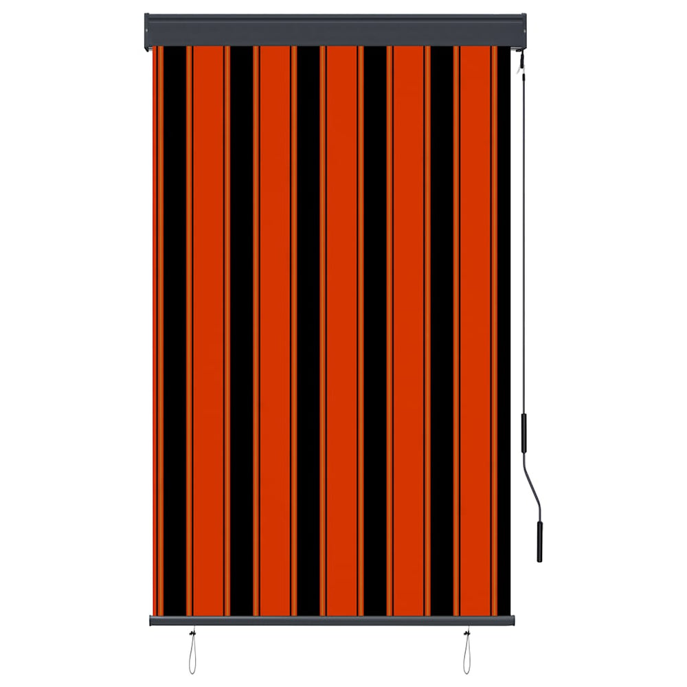 vidaXL Store d'extérieur 100 x 250 cm orange et marron