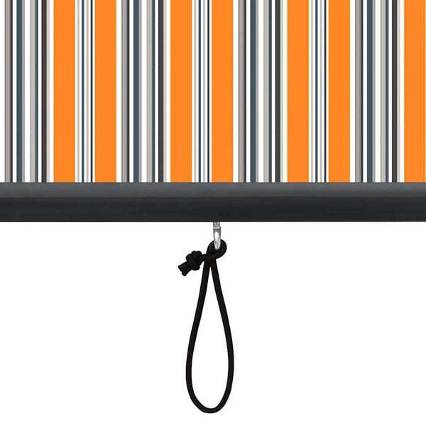 Außenrollo 120 x 250 cm Gelb und Blau