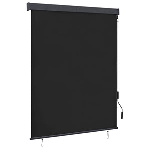 vidaXL Store extérieur 140x250 cm Anthracite