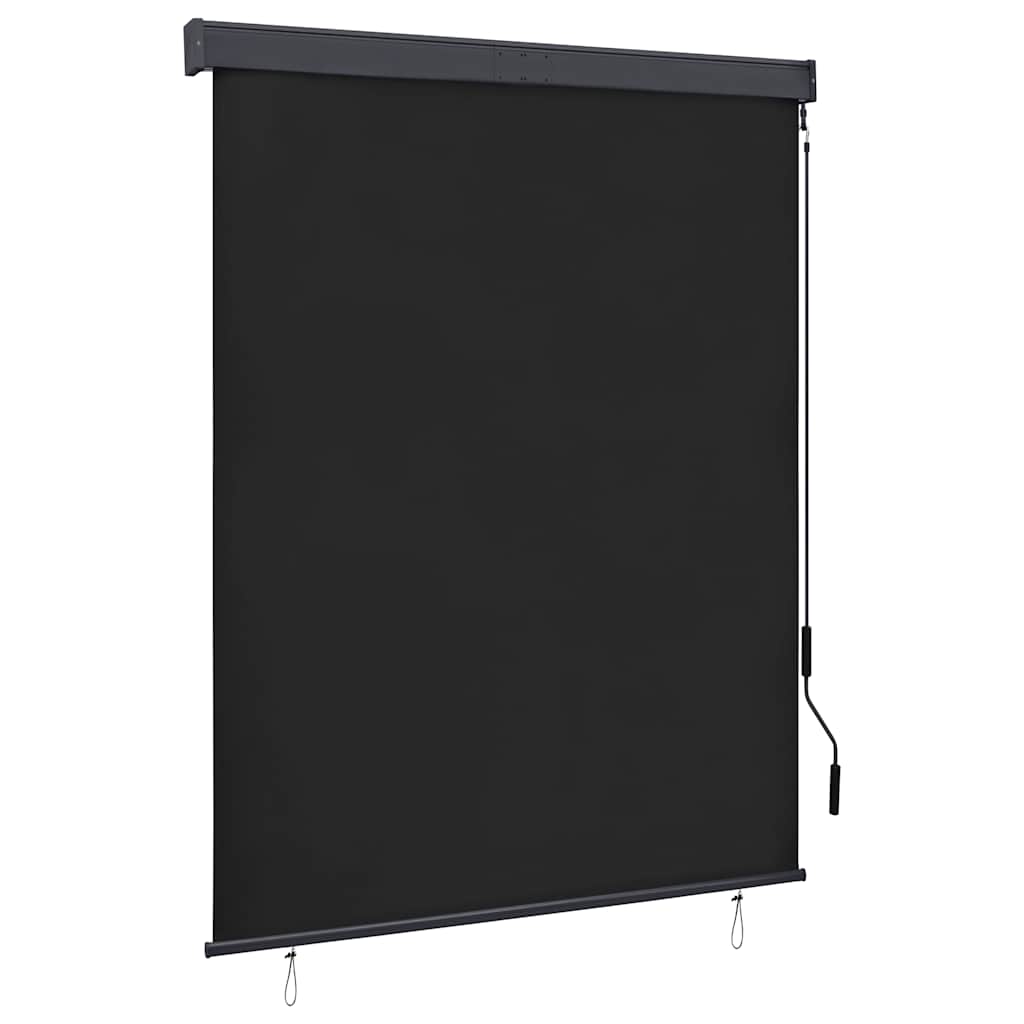 vidaXL Store extérieur 140x250 cm Anthracite