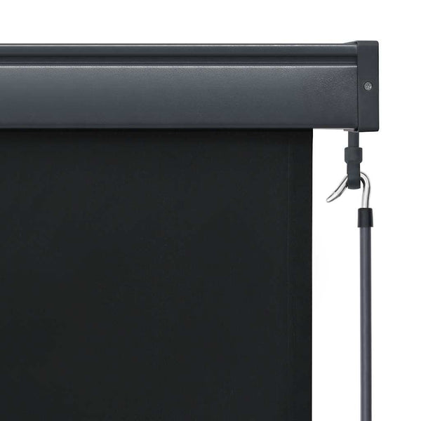 vidaXL Store extérieur 140x250 cm Anthracite