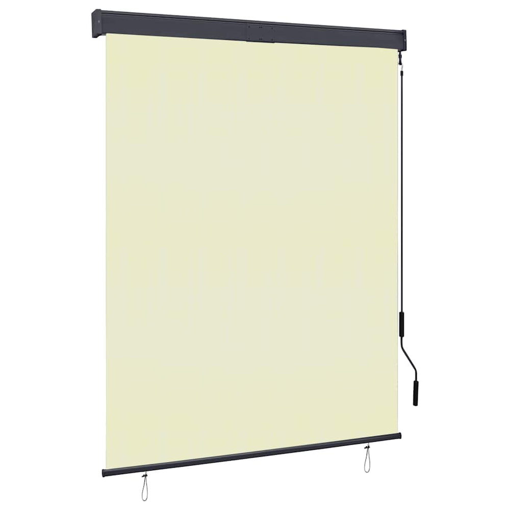 vidaXL Store extérieur 140x250 cm Crème