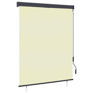 Außenrollo 140x250 cm Creme