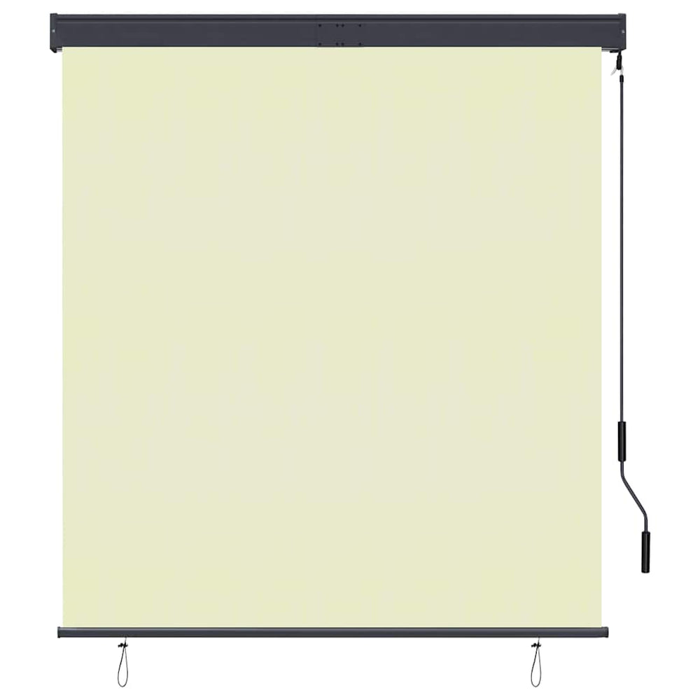 vidaXL Store extérieur 140x250 cm Crème
