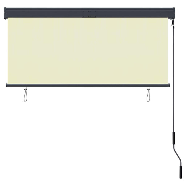 Außenrollo 140x250 cm Creme