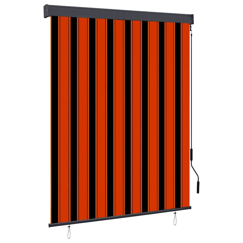vidaXL Store occultant d'extérieur 140x250 cm orange et marron