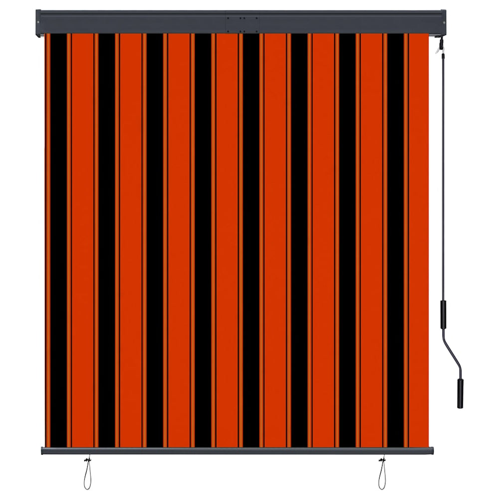 vidaXL Store occultant d'extérieur 140x250 cm orange et marron