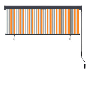 Außenrollo 160x250 cm Gelb und Blau