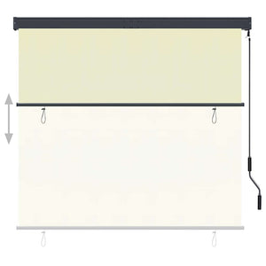 vidaXL Store d'extérieur 160x250 cm Crème