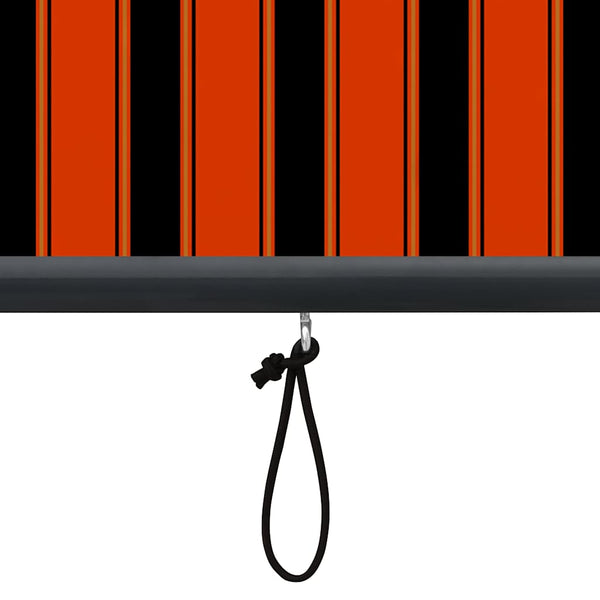 Außenrollo 160x250 cm Orange und Braun