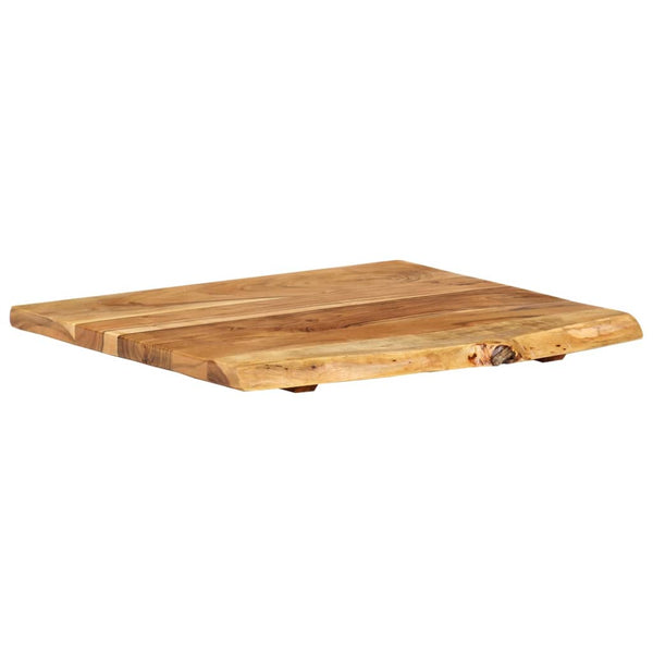 Badezimmer-Waschtischplatte Massivholz Akazie 58x52x2,5 cm