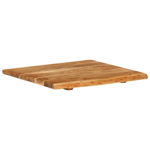 Badezimmer-Waschtischplatte Massivholz Akazie 58x52x2,5 cm