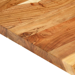 Badezimmer-Waschtischplatte Massivholz Akazie 58x52x3,8 cm