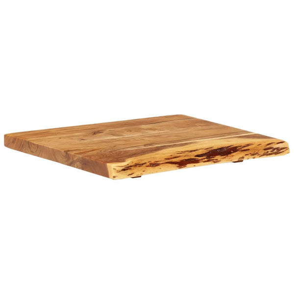 vidaXL Plan de toilette en bois d'acacia massif 58x52x3,8 cm