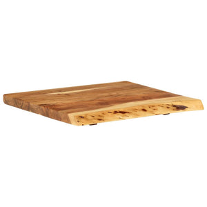 vidaXL Plan de toilette en bois d'acacia massif 58x52x3,8 cm