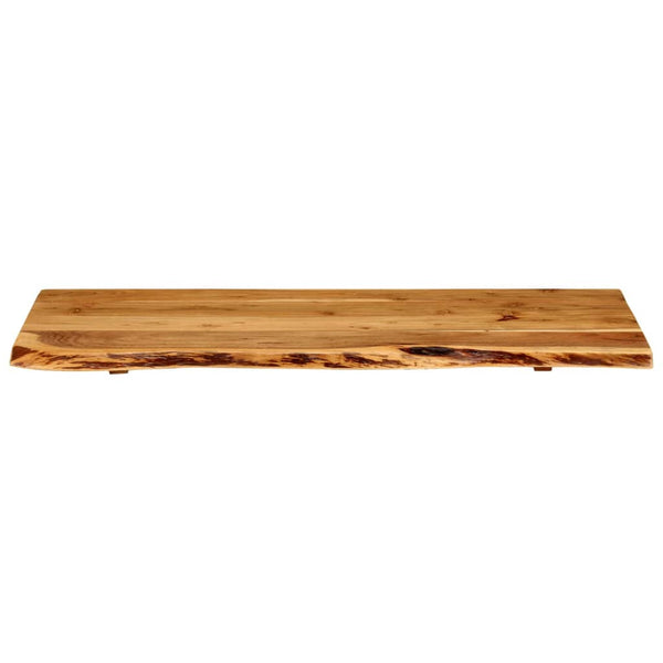 Badezimmer-Waschtischplatte Massivholz Akazie 100x52x2,5 cm