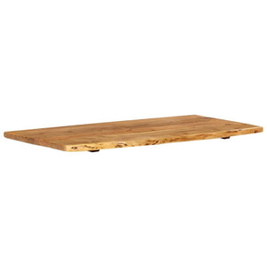 Badezimmer-Waschtischplatte Massivholz Akazie 100x52x2,5 cm
