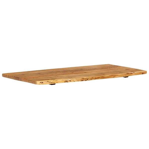 Badezimmer-Waschtischplatte Massivholz Akazie 100x52x2,5 cm