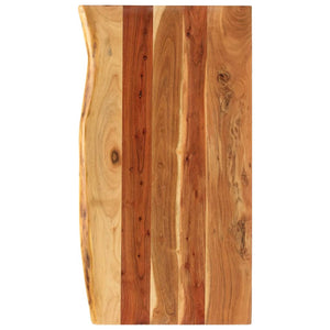 Badezimmer-Waschtischplatte Massivholz Akazie 100x52x3,8 cm