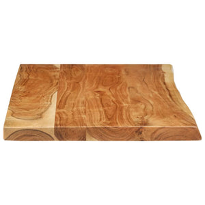 Badezimmer-Waschtischplatte Massivholz Akazie 114x52x4 cm