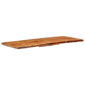 Badezimmer-Waschtischplatte Massivholz Akazie 140x52x3,8 cm