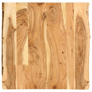 Tischplatte Massivholz Akazie 58x(50-60)x2,5 cm