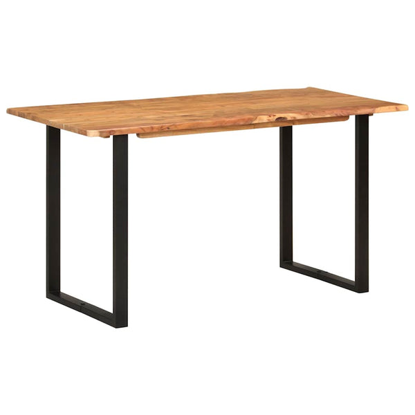 Esstisch 140×70×76 cm Akazie-Massivholz