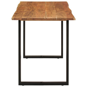 Esstisch 140×70×76 cm Akazie-Massivholz
