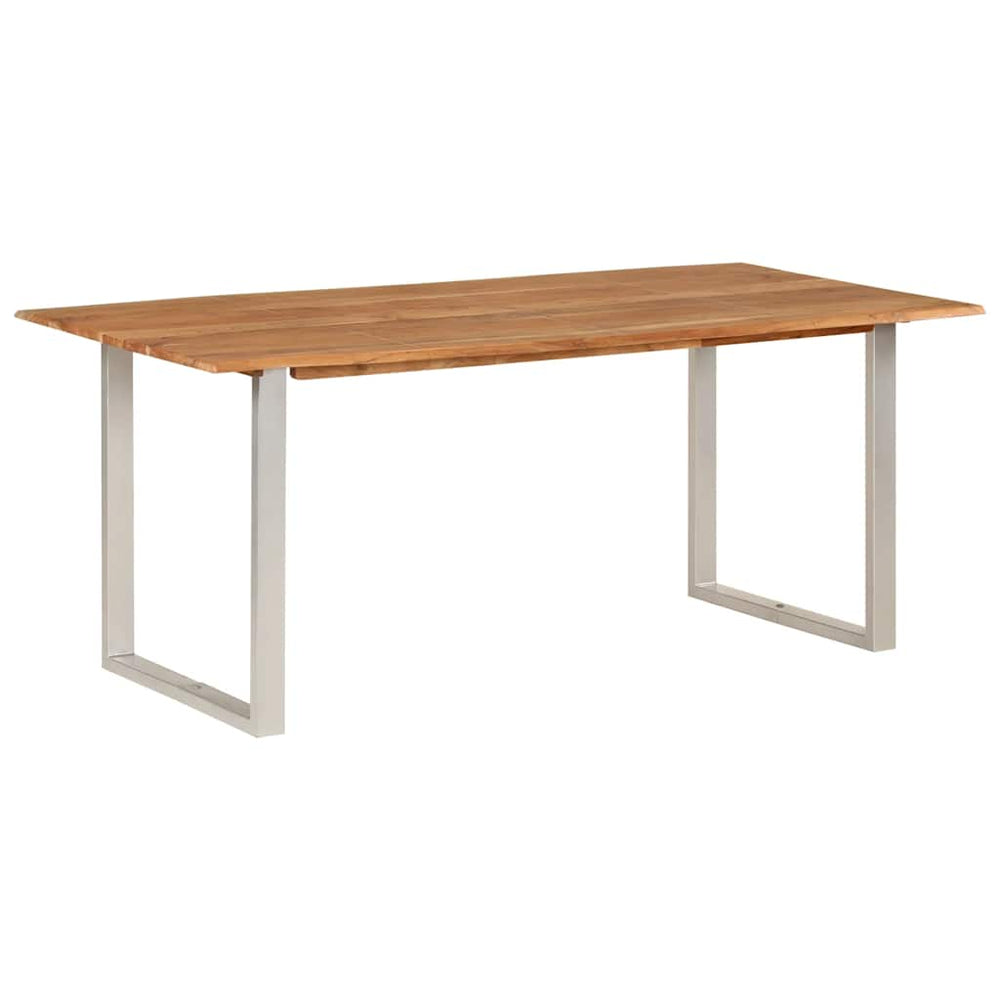 Esstisch 180×90×76 cm Massivholz Akazie
