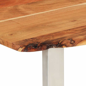 Esstisch 180×90×76 cm Massivholz Akazie