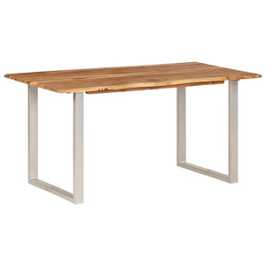 Esstisch 154x80x76 cm Massivholz Akazie