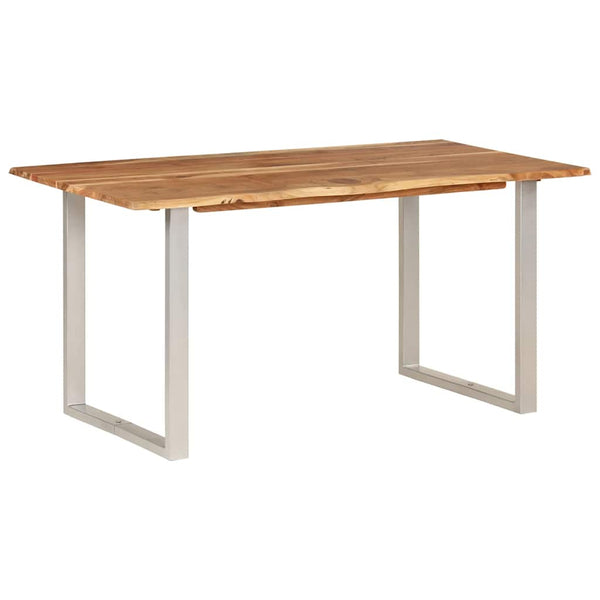 Esstisch 154x80x76 cm Massivholz Akazie