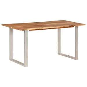 Esstisch 154x80x76 cm Massivholz Akazie