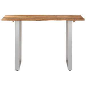Esstisch 118 x 58 x 76 cm Akazie-Massivholz